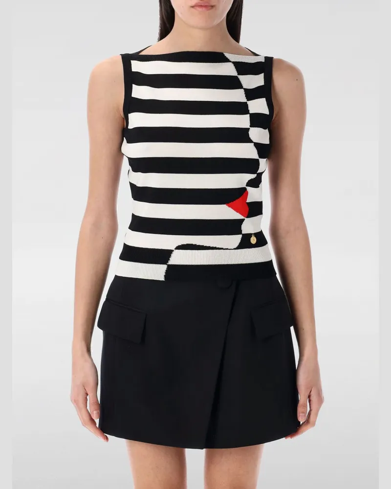 Balmain Top damen Schwarz