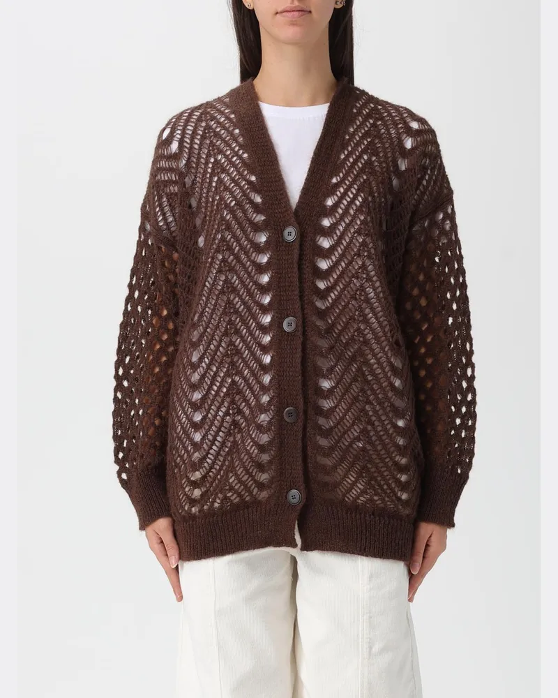 Twin-Set Sweatshirt damen Braun