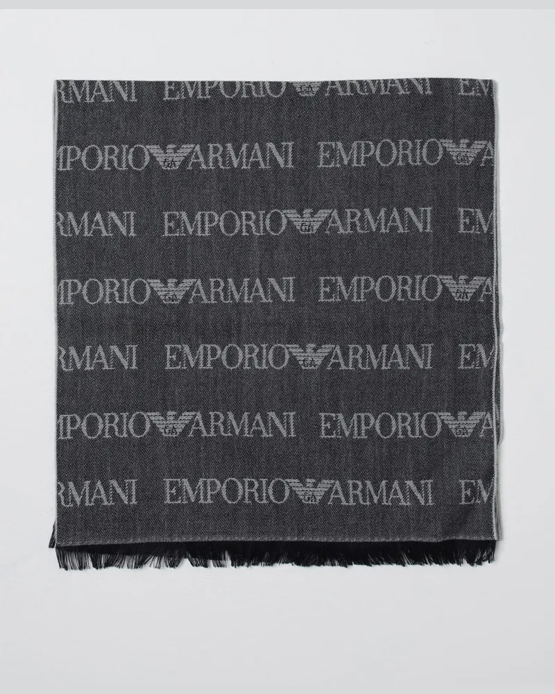 Emporio Armani Schal herren Navy