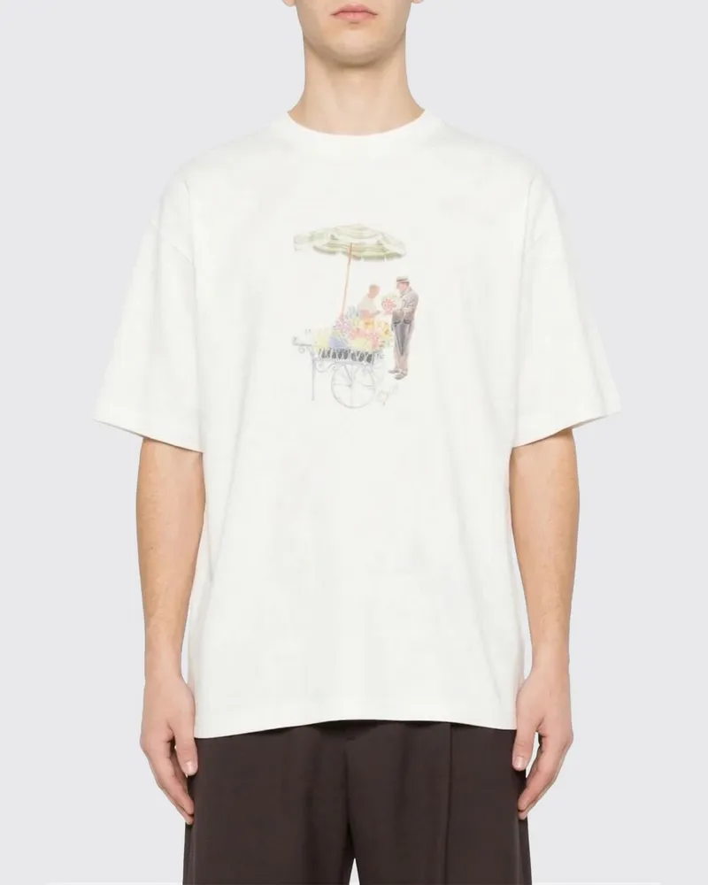 Drôle de Monsieur T-shirt herren Weiß