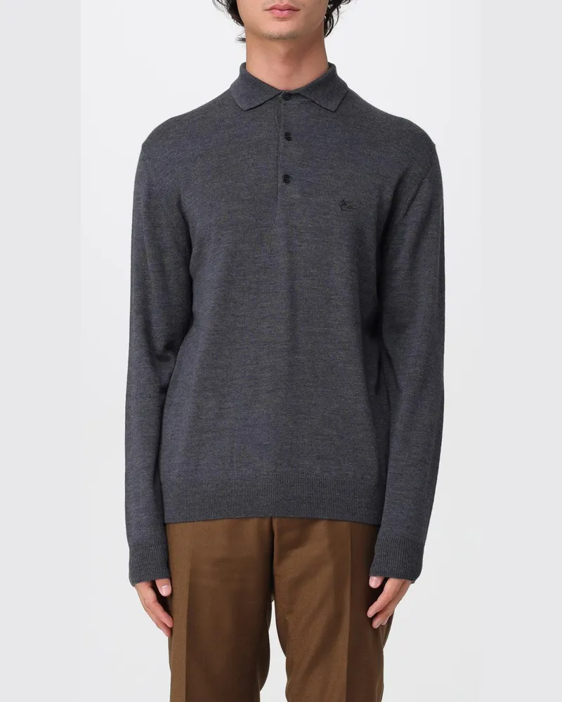 Etro Strickjacke herren Grau