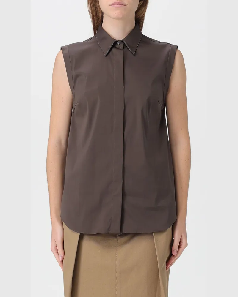 Brunello Cucinelli Hemdbluse damen Dark