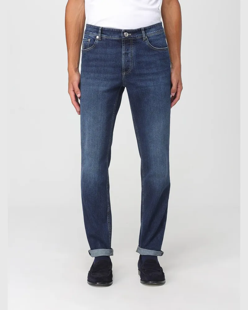 Brunello Cucinelli Jeans herren Blau