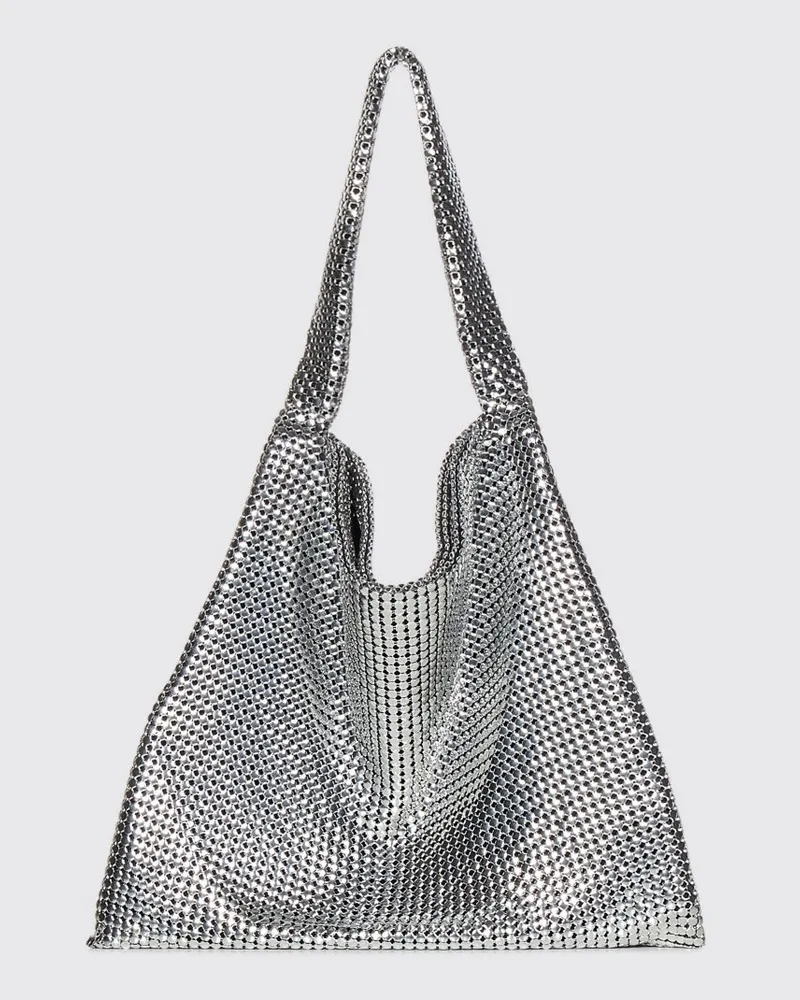 Paco Rabanne Schultertasche damen Grau