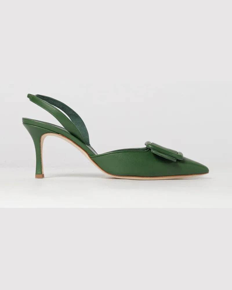 Manolo Blahnik Schuhe damen Grün