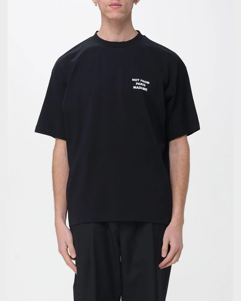 Drôle de Monsieur T-shirt herren Schwarz