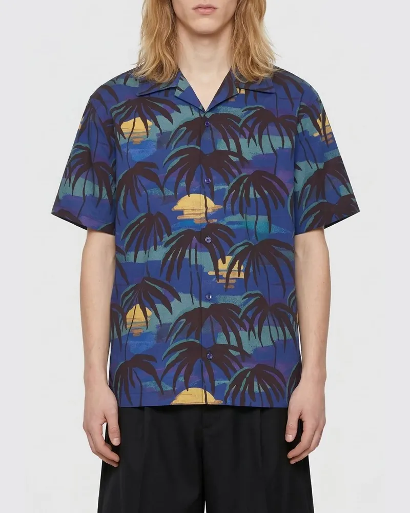 Drôle de Monsieur Hemd herren Blau