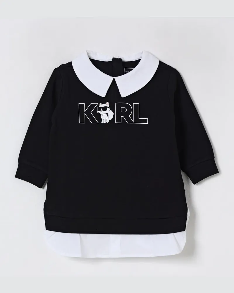 Karl Lagerfeld Kleid kinder Schwarz