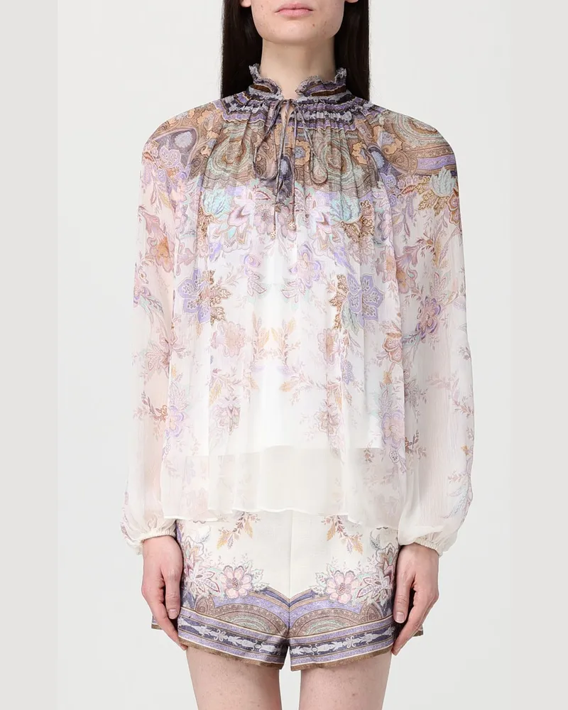Zimmermann Hemdbluse damen Beige