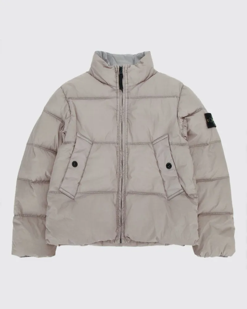 Stone Island Wasserabweisende Daunenjacke für Jungen aus recyceltem Polyester Dust