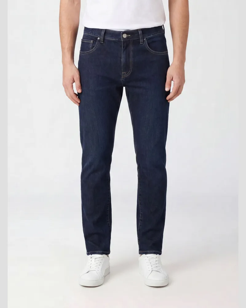 PT TORINO Skinny-Fit-Jeans aus Stretch-Baumwoll- und Seiden-Denim mit mittlerer Leibhöhe Denim
