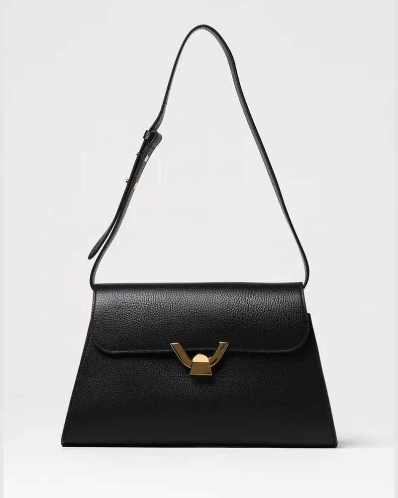 Coccinelle Schultertasche damen Schwarz