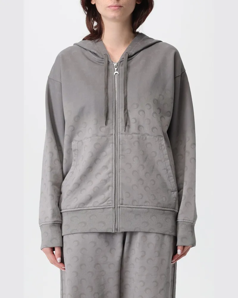Marine Serre Sweatshirt damen Grau