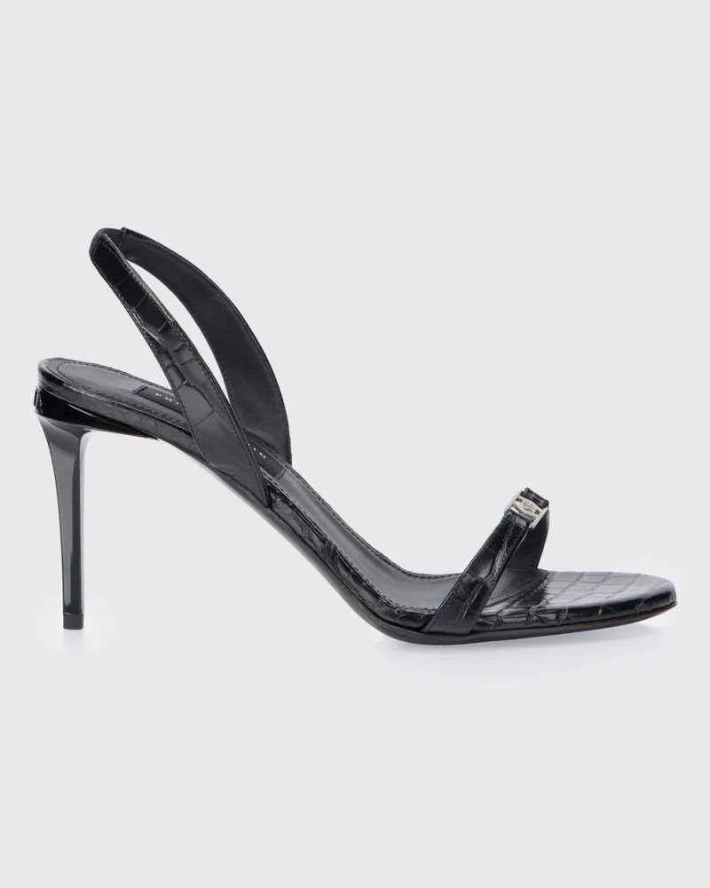 Philipp Plein Sandalen mit absatz damen Schwarz