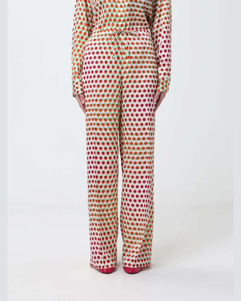 Dries van Noten Hose damen Ecru