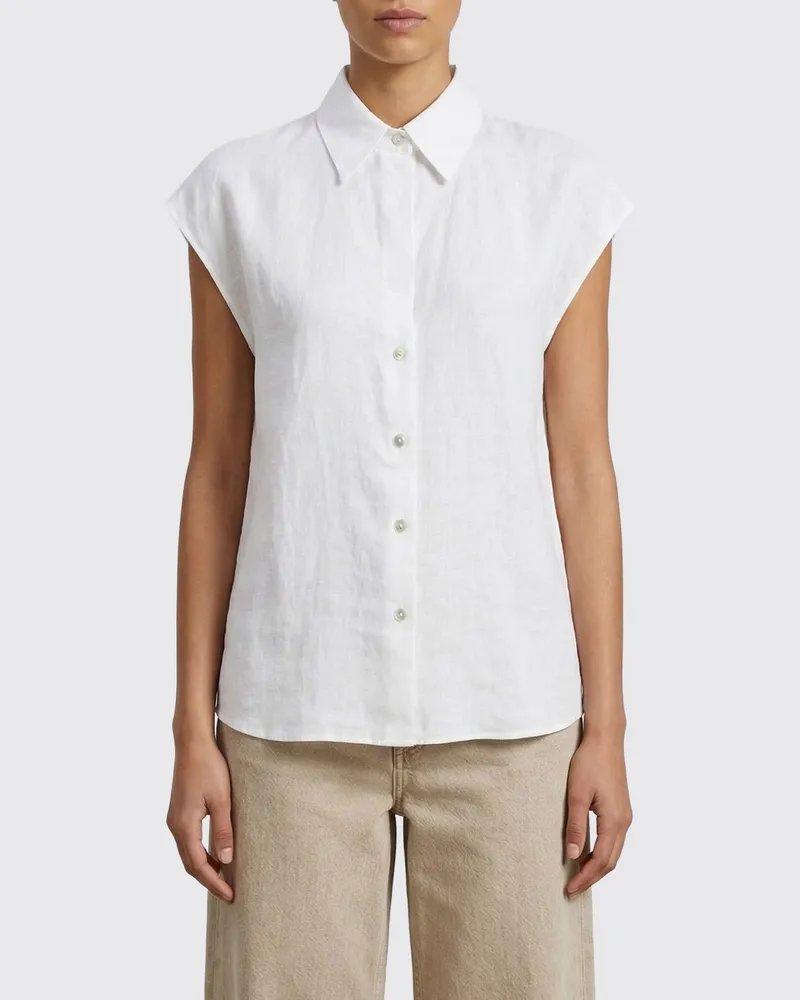 Vince Hemdbluse damen Weiß