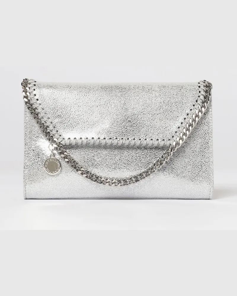 Stella McCartney Schultertasche damen Silber