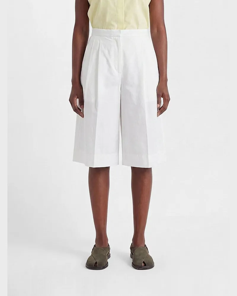 MEIMEIJ Baumwollshorts Weiß