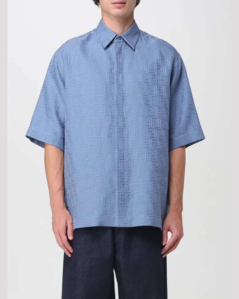 Fendi Hemd herren Hellblau