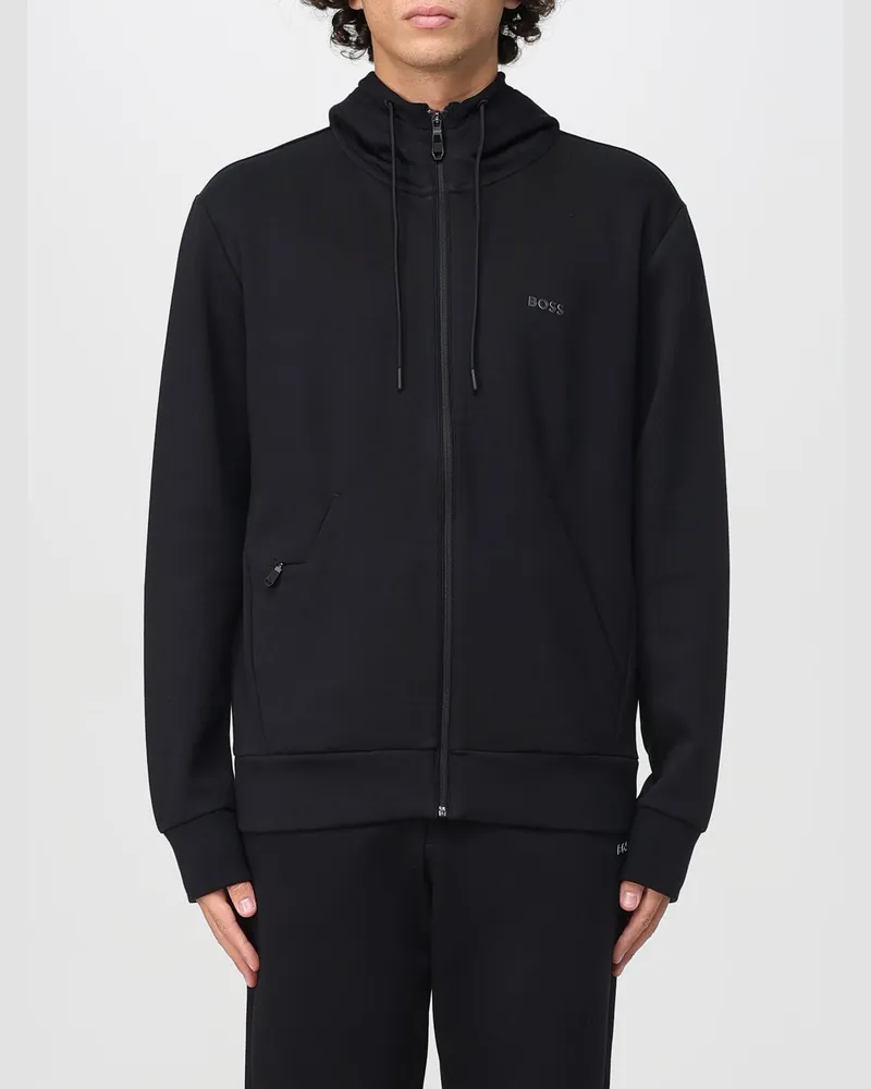 HUGO BOSS Sweatshirt herren Schwarz