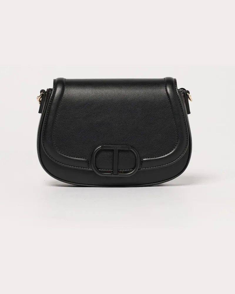 Twin-Set Schultertasche damen Schwarz