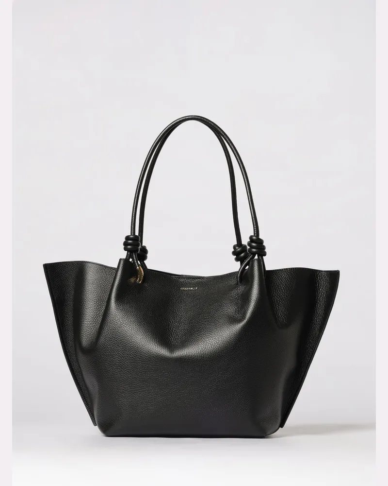 Coccinelle Schultertasche damen Schwarz
