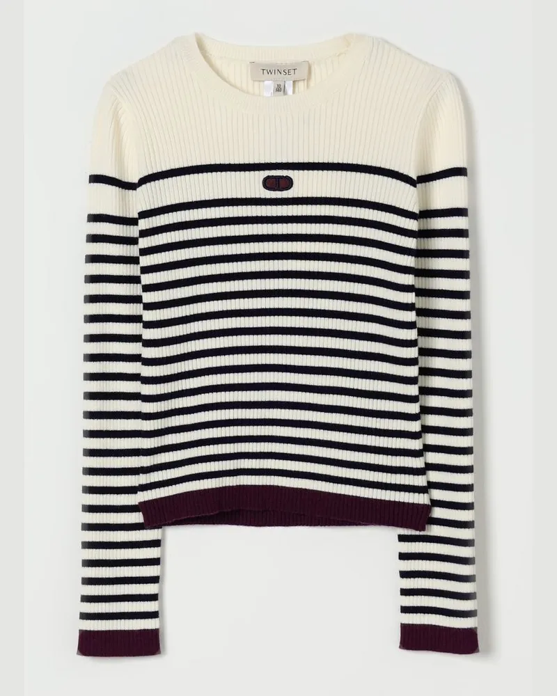 Twin-Set Pullover kinder Weiss