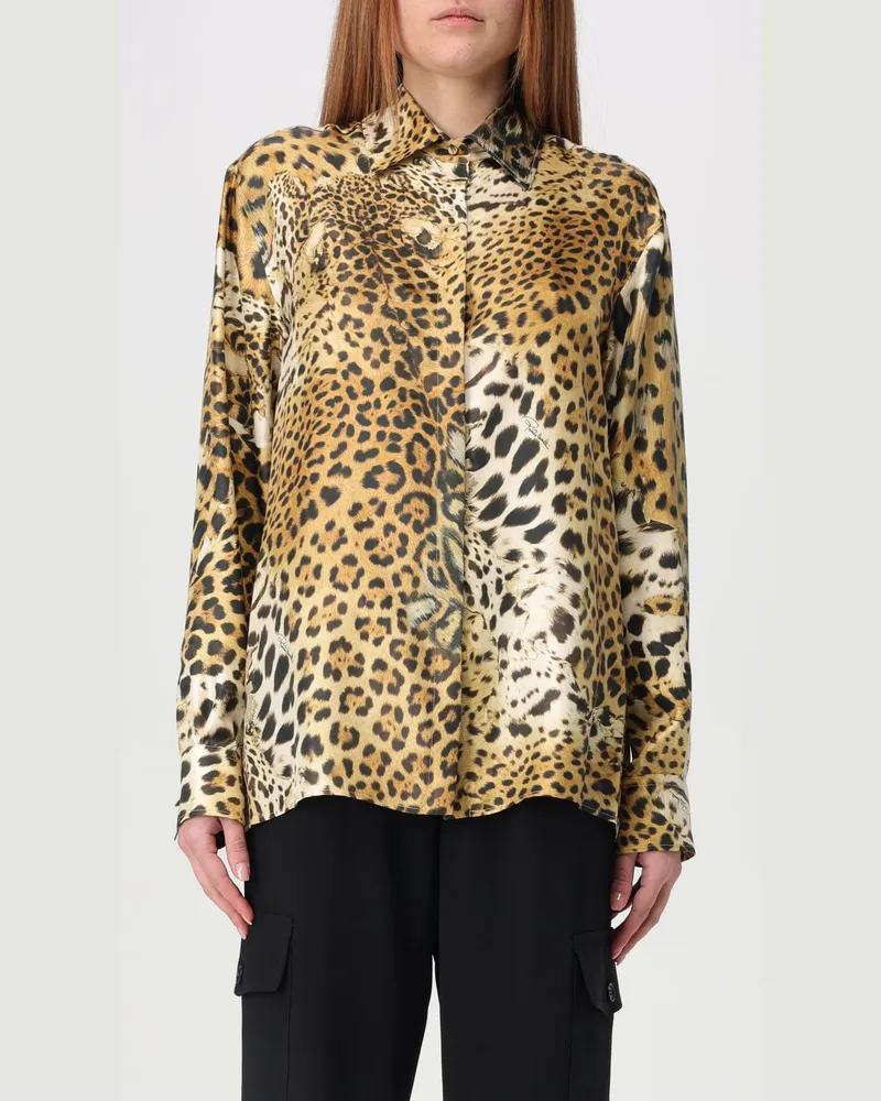 Roberto Cavalli Hemdbluse damen Natural