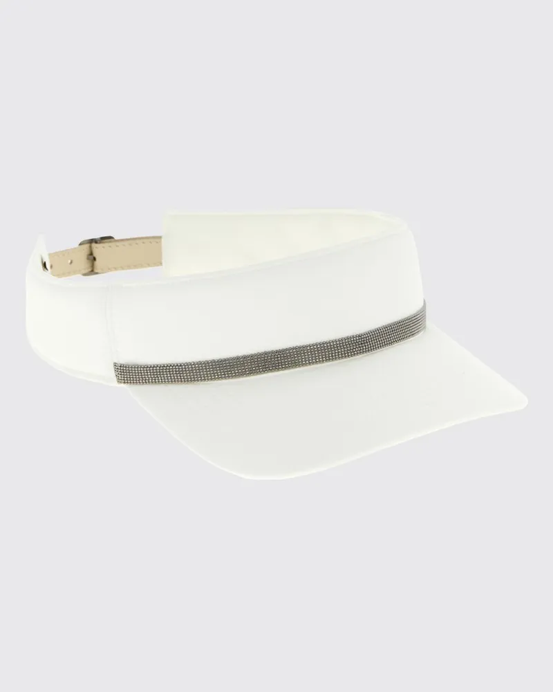 Brunello Cucinelli Hut damen Weiß