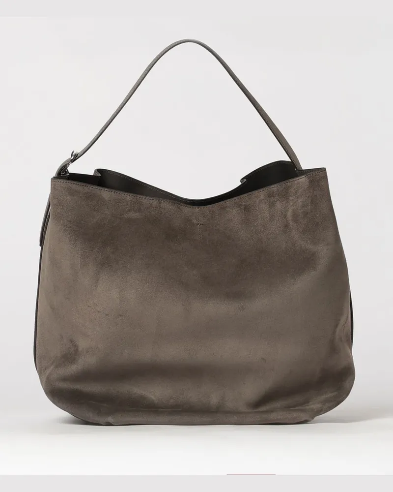 Totême Schultertasche damen Grau