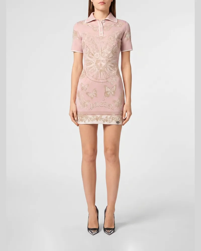 Philipp Plein Kleid damen Fuchsia