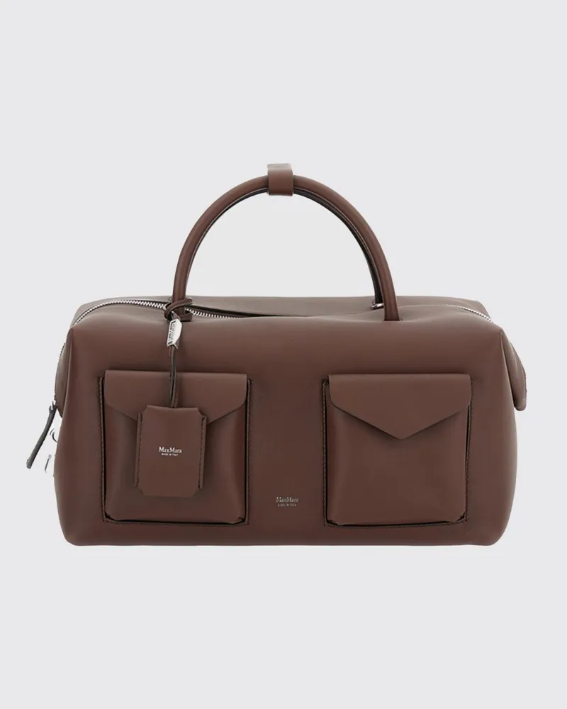 Max Mara Schultertasche damen Wallnuss