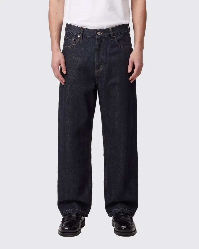 Carhartt WIP Brandon Jeans mit weitem Bein aus Denim Blau