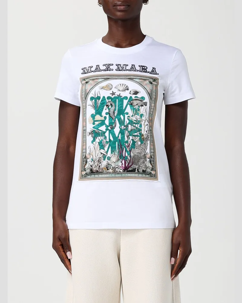 Max Mara Top damen Weiß