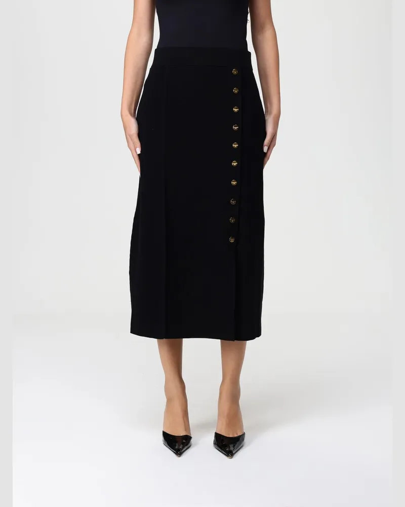 Elisabetta Franchi Rock damen Schwarz
