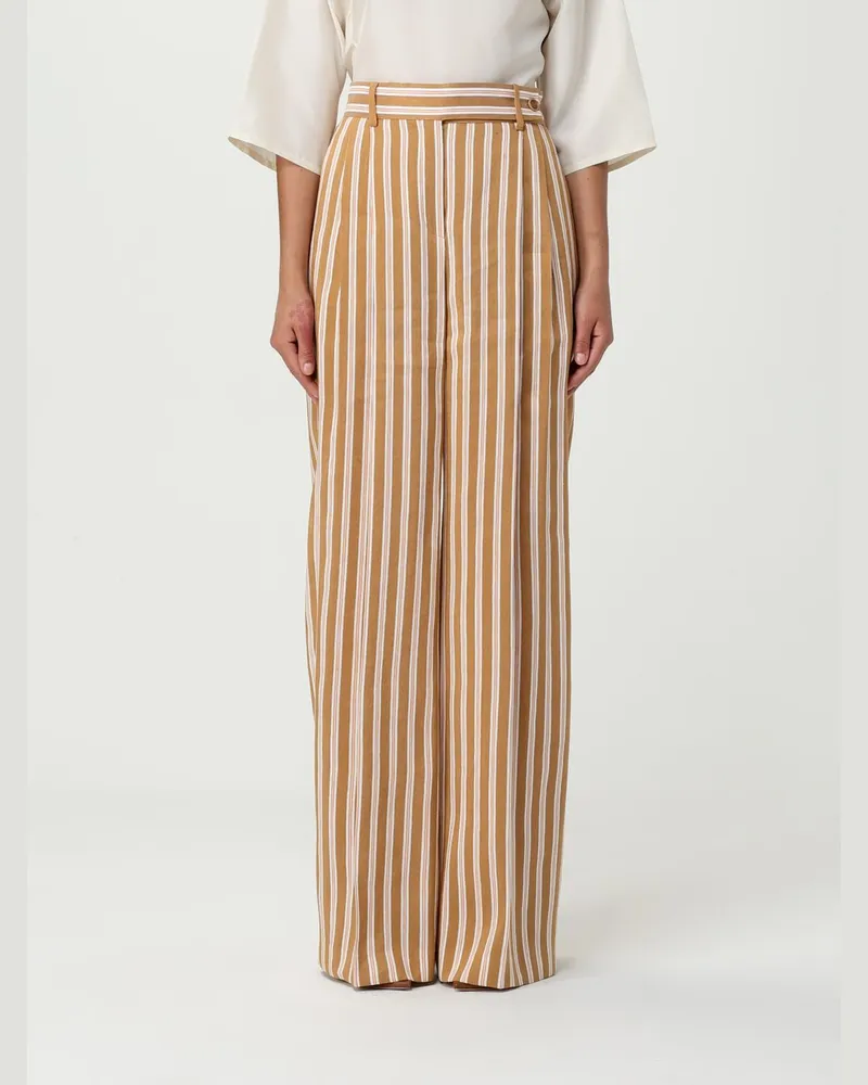 Alberta Ferretti Hose damen Braun