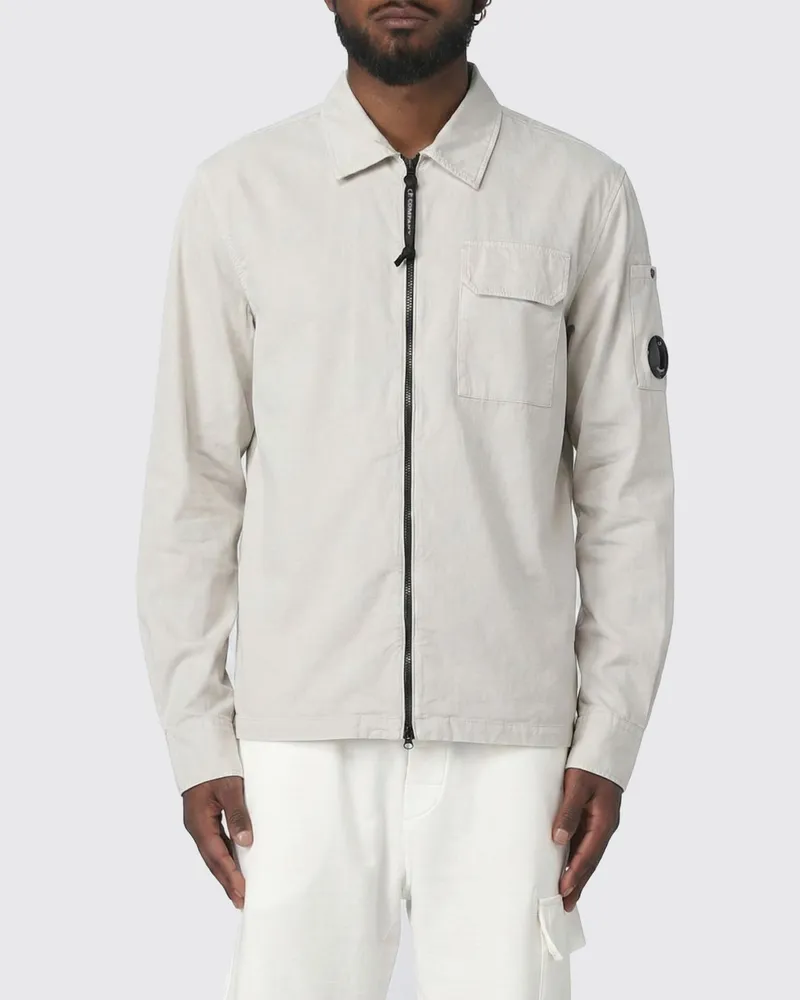 C.P. Company T-shirt herren Taubengrau