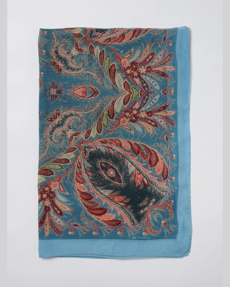 Etro Schal damen Hellblau