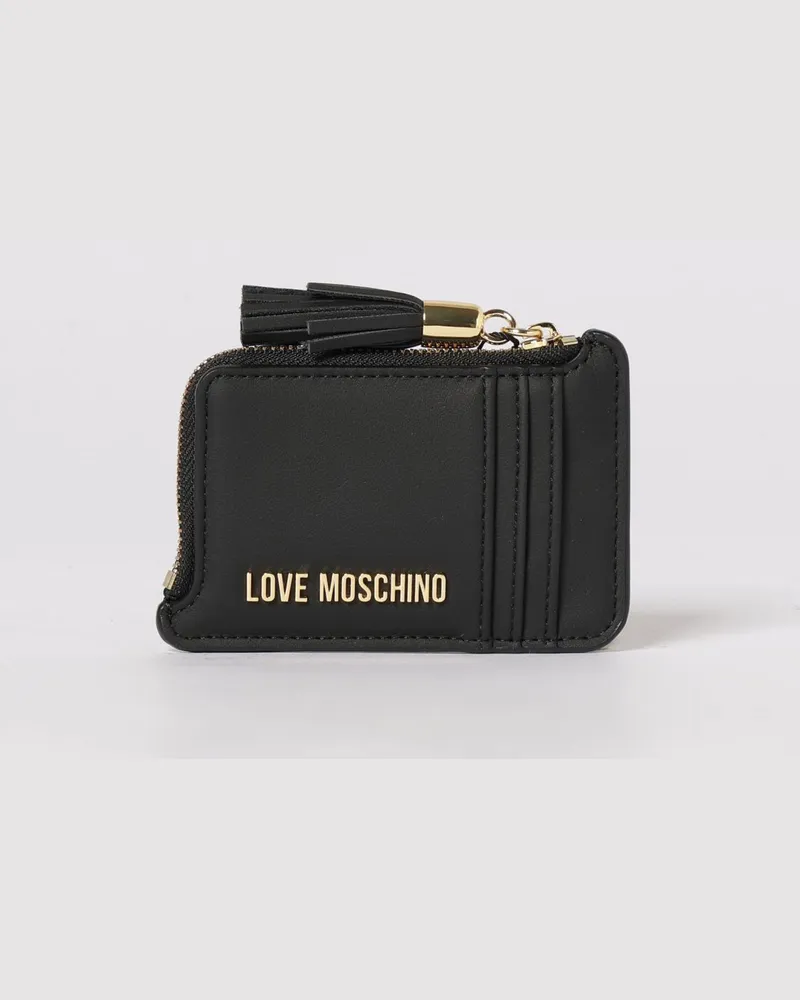 Moschino Geldbörse damen Schwarz