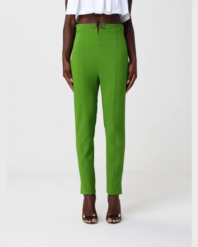 Elisabetta Franchi Hose damen Grün