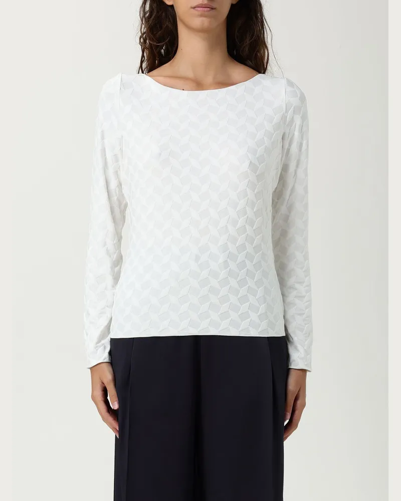 Emporio Armani Pullover damen Weiß