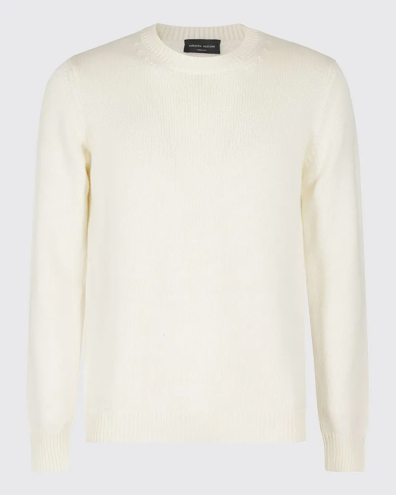Roberto Collina Pullover herren Ecru