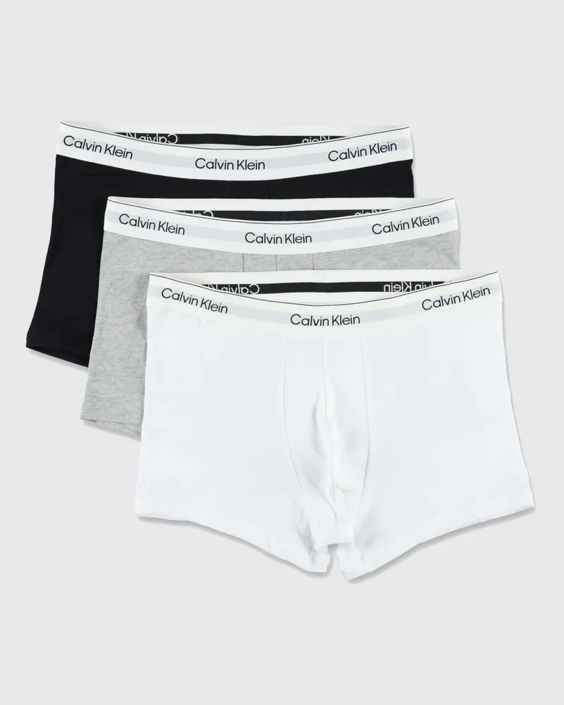 Calvin Klein 3er-Set Stretch-Baumwollboxershorts Schwarz