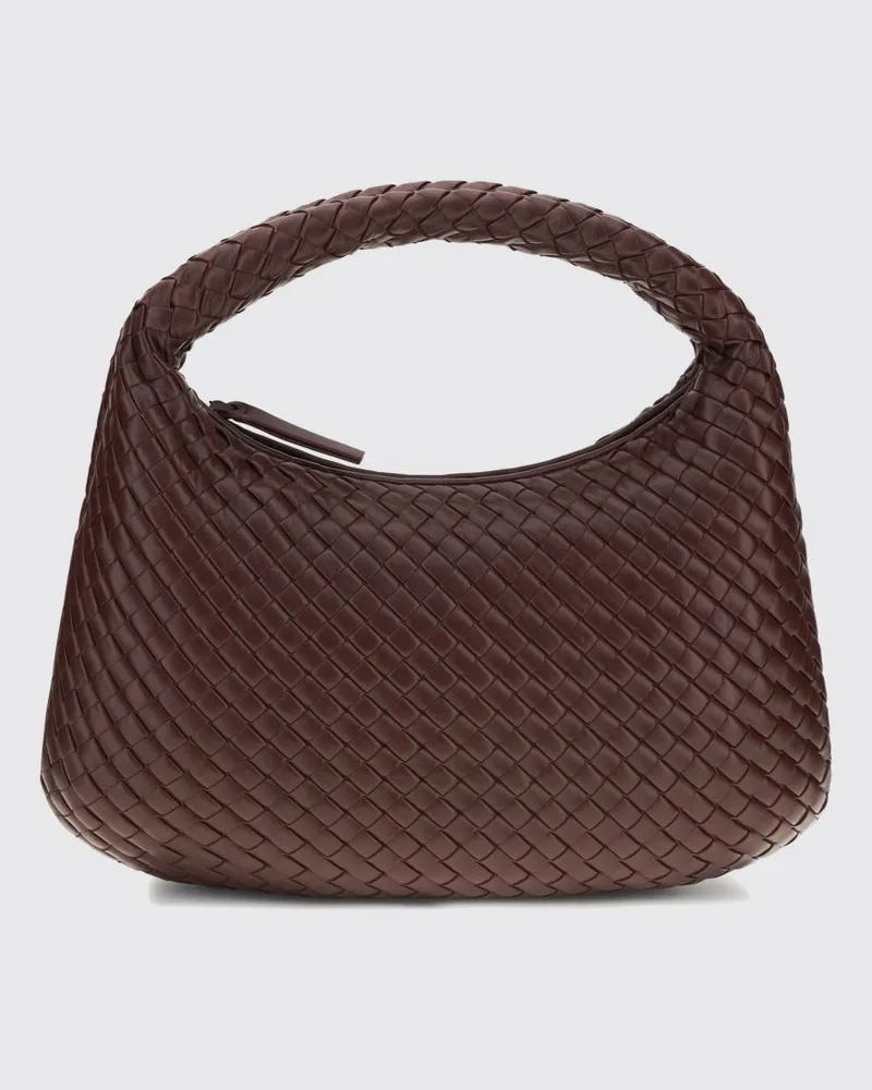Bottega Veneta Veneta Intrecciato Ledertasche Mahagoni