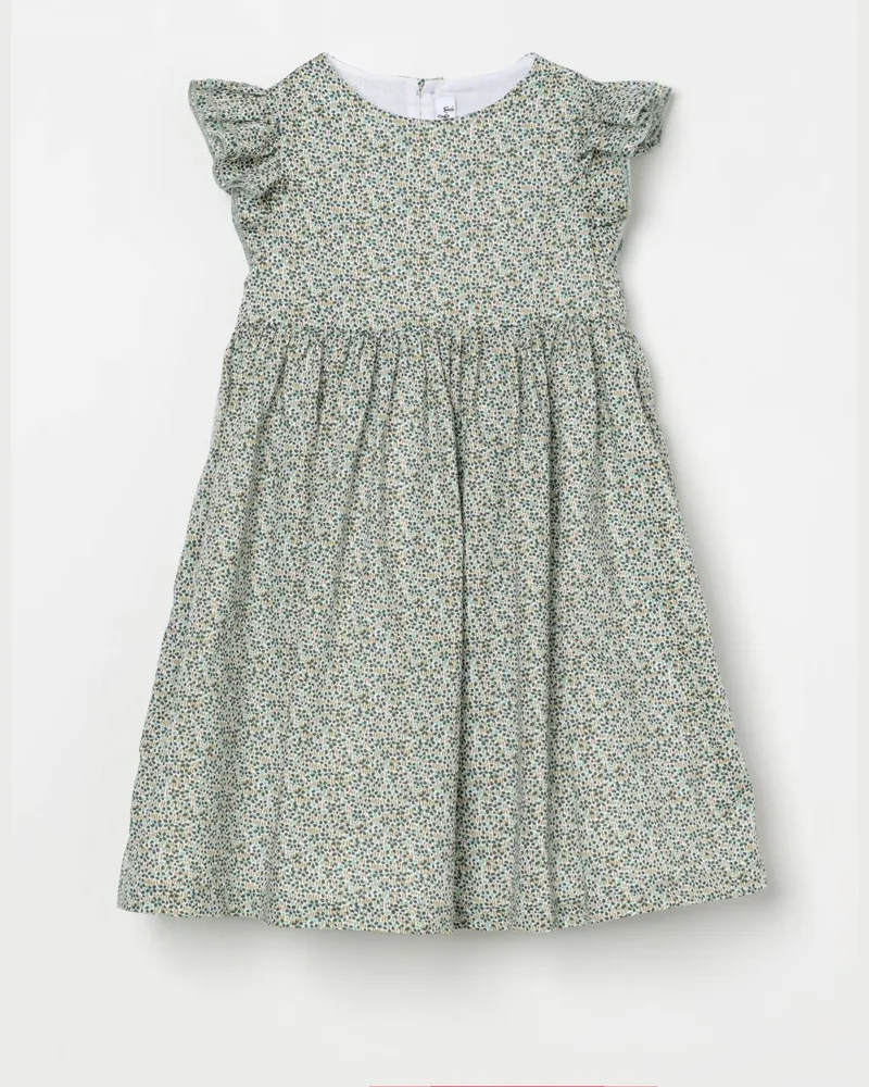 Il Gufo Kleid kinder Waldgrün