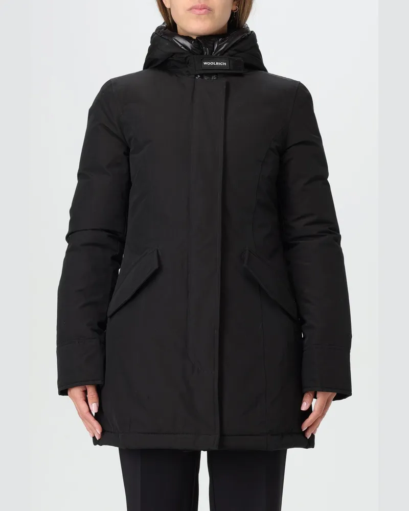 Woolrich Mantel damen Schwarz