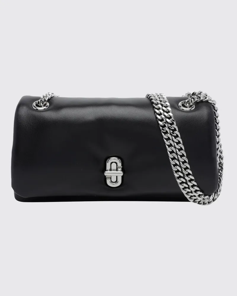 Marc Jacobs The Scene Crossbody-Tasche von aus Leder mit Kettendetail und Drehverschluss Schwarz