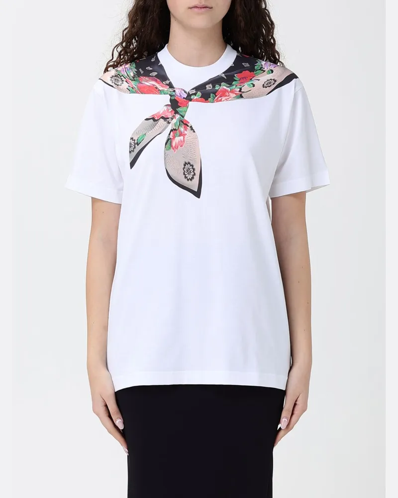Moschino T-shirt damen Weiß
