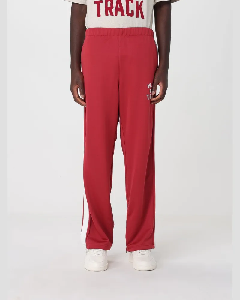 Champion Jogginghose aus Baumwollmischung mit elastischem Bund und Taschen Rot