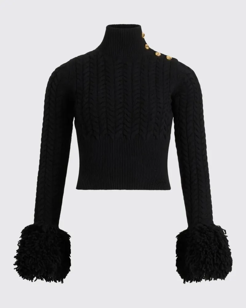 Patou Pullover damen Schwarz